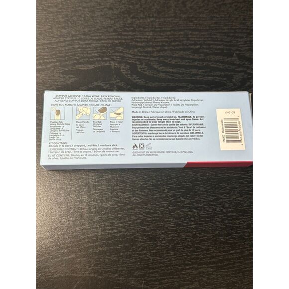 Kleo Kolor Press-On Gel Nails - Mademoiselle - NIB - Picture 5 of 5